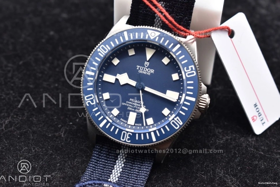 Factory Tudor Best WrinkleFree Edition M+ Navy Blue FXD Titanium 1:1 905 Pelagos 1109